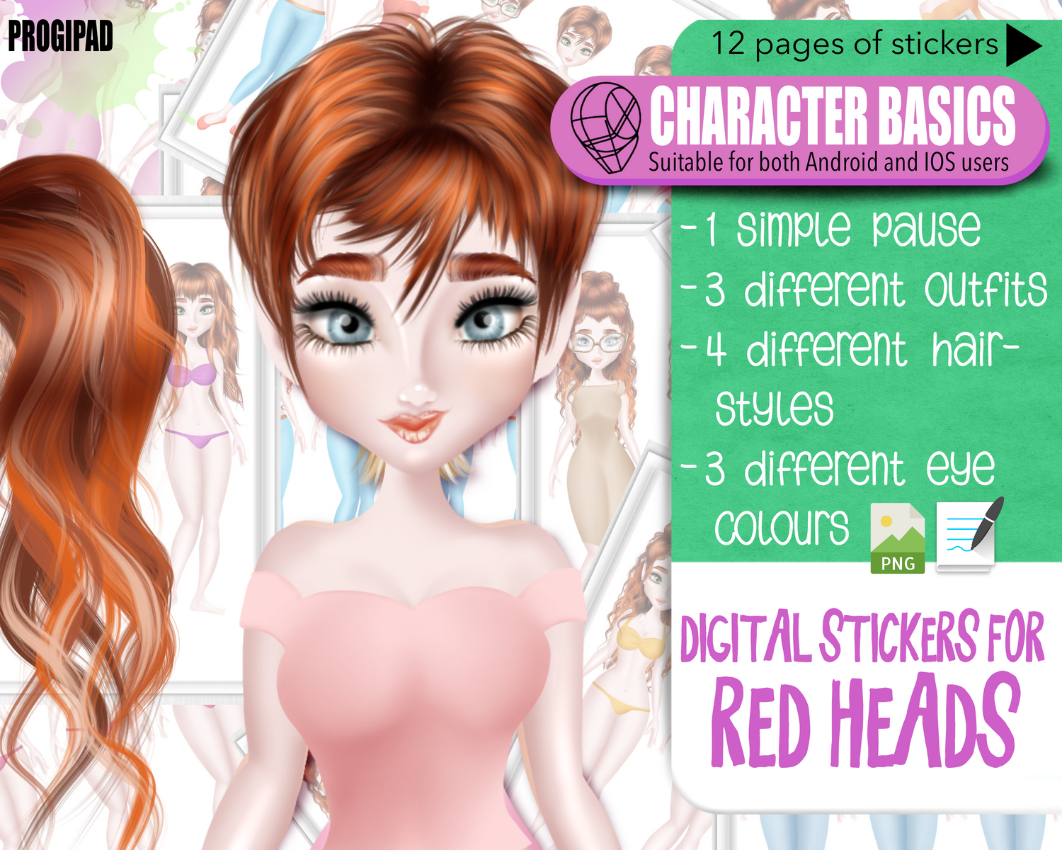 Characters basics-Elisa-Red-heads-01